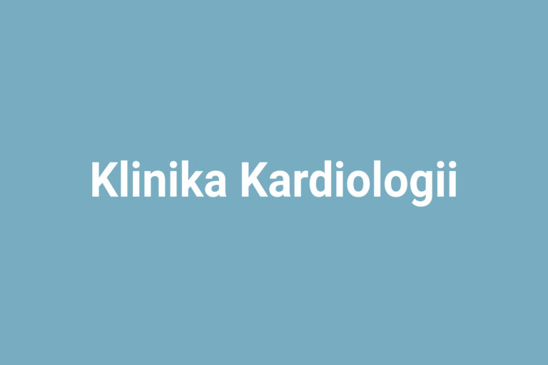 Klinika Kardiologii